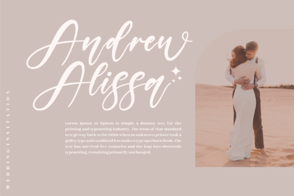 Mistical Winter Font PNG with transparent background - Preview 3