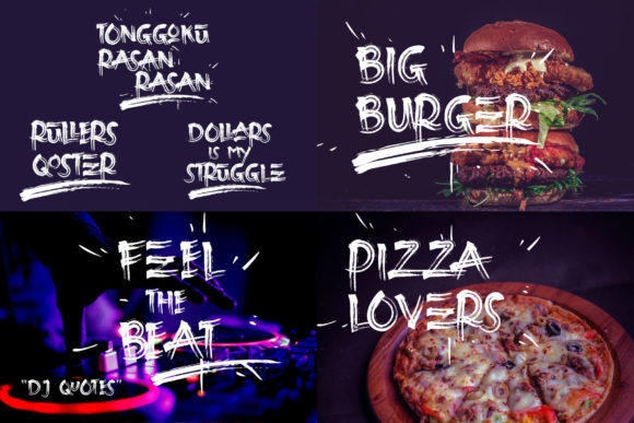 Mullers Font PNG with transparent background - Preview 3