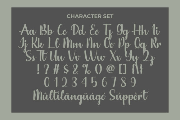 Raviola Font PNG with transparent background - Preview 3