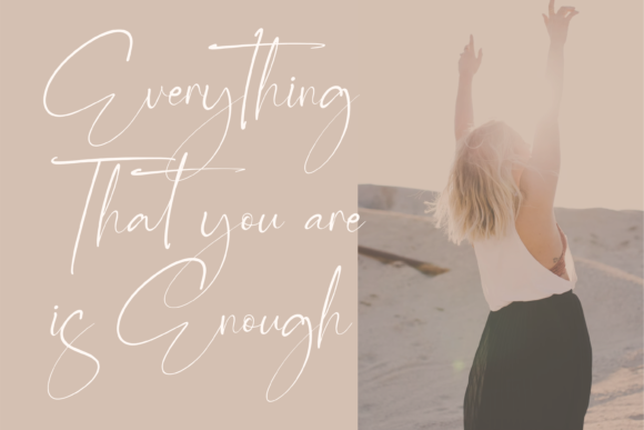 Renathalia Signature Font PNG with transparent background - Preview 1