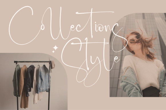 Renathalia Signature Font PNG with transparent background - Preview 5