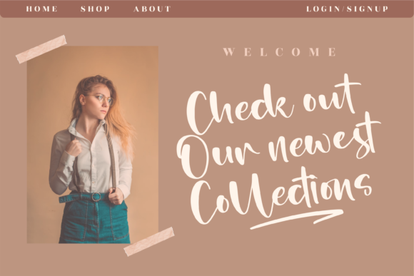 Rolington Font PNG with transparent background - Preview 6