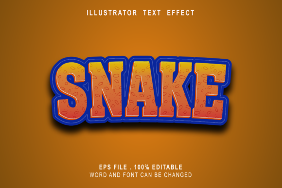 Tex-teffect-editable-snake Graphic Layer Styles By riotama85
