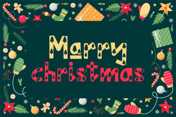Christmas Spruce Font - Preview 1