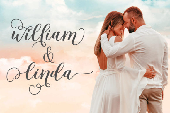 Delimora Script Font - Preview 2