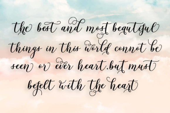 Delimora Script Font - Preview 4