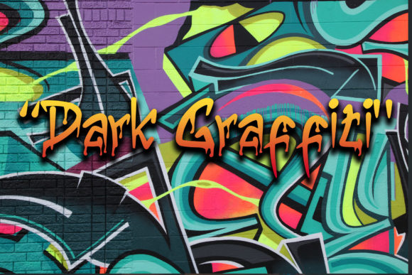 Drak Graffiti Font - Preview 1