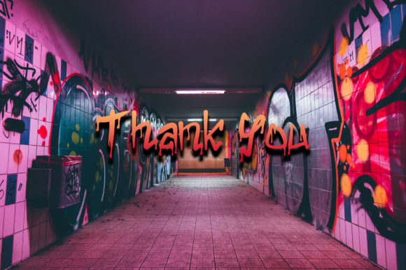 Drak Graffiti Font - Preview 3