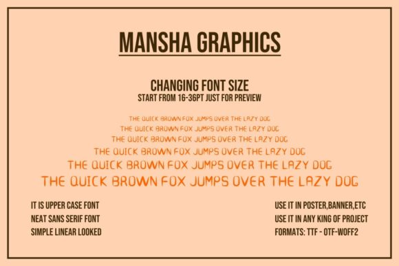 Kathreel Stone Font PNG with transparent background - Preview 2