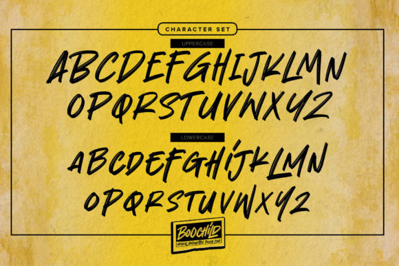 Boochild Font - Preview 4