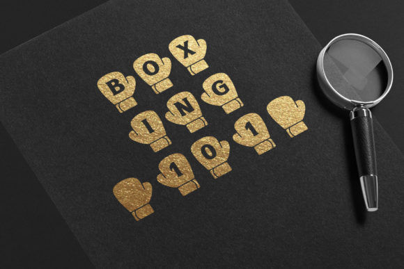 Boxing Font - Preview 1