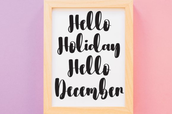 Christmas Font - Preview 3