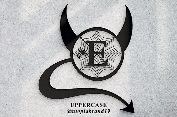 Devil Spider Monogram Font - Preview 1