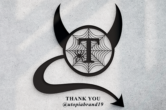 Devil Spider Monogram Font - Preview 4
