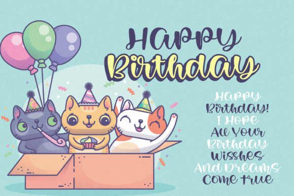 Dream Bear Font - Preview 1