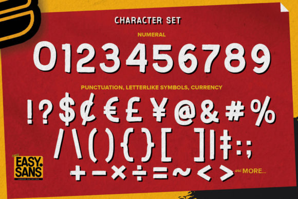 Easysans Font - Preview 6