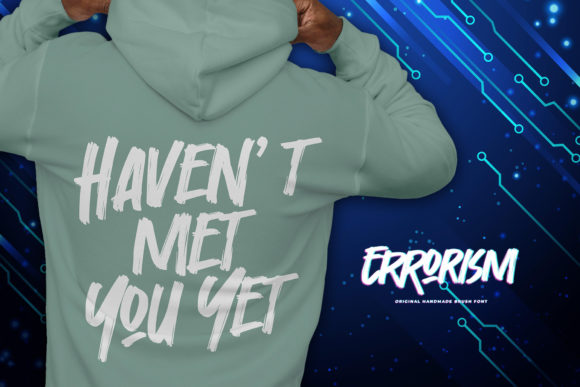 Errorism Font - Preview 2
