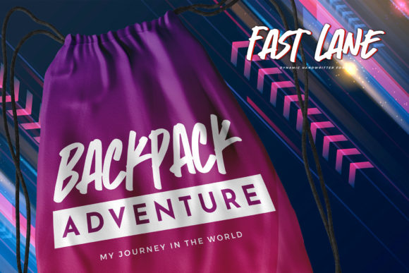 Fast Lane Font - Preview 3