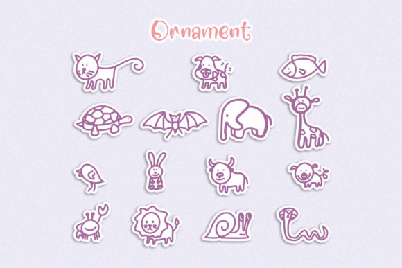 Figure Purple Font - Preview 4