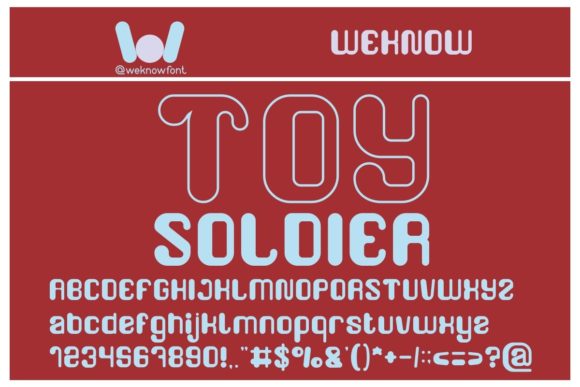 Friendly Robot Font - Preview 3