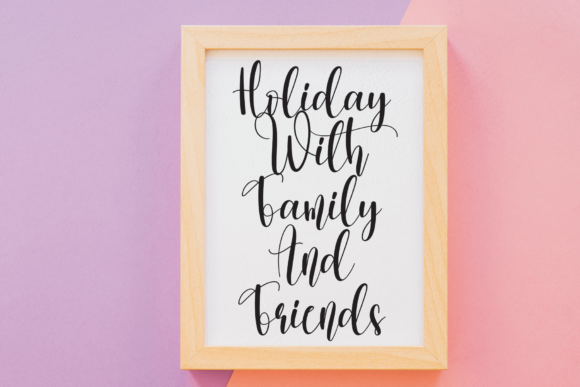 Hello December Font - Preview 3