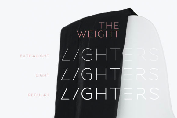Lighters Font PNG with transparent background - Preview 3