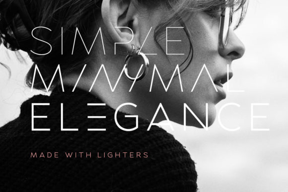 Lighters Font PNG with transparent background - Preview 5