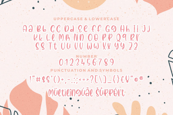 Rosalia Holiday Font PNG with transparent background - Preview 6