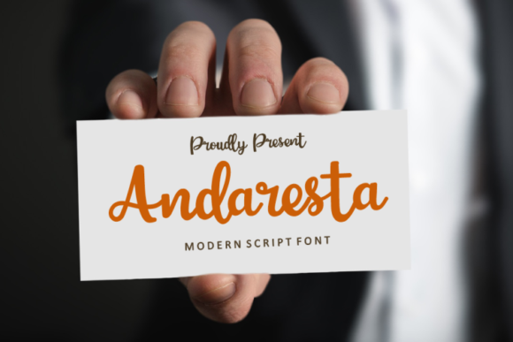 Andaresta Font - Preview 1