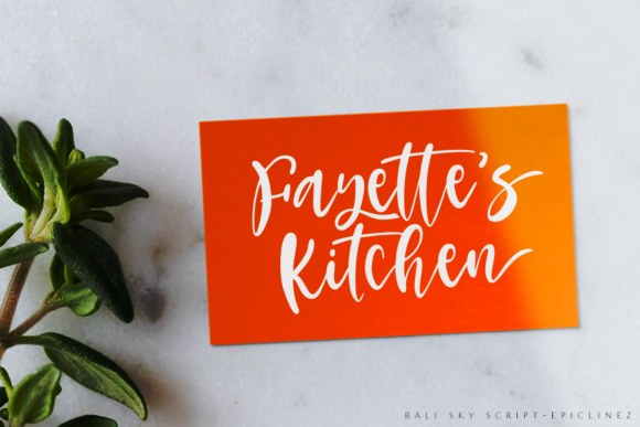 Bali Sky Font - Preview 2
