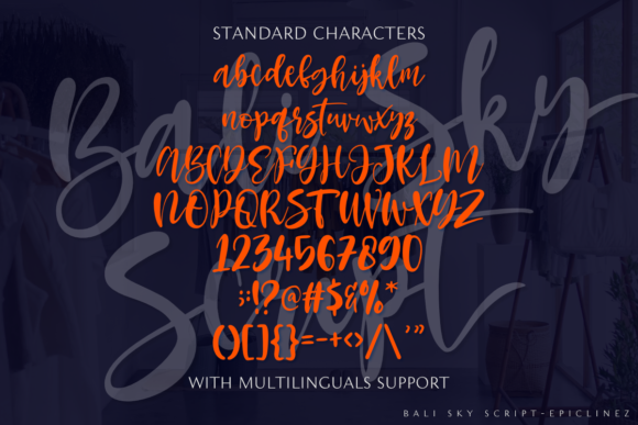 Bali Sky Font - Preview 4