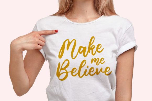 Blondie Rainbow Font - Preview 3