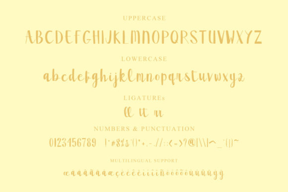 Butter Font - Preview 2