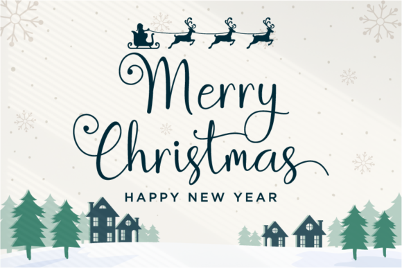 Christmas Wonderful Font - Preview 2