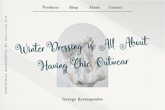 Christmas Wonderful Font - Preview 5