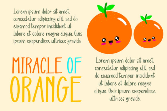 Classy Fruity Font - Preview 4