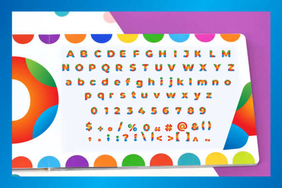 Colorful Font - Preview 4