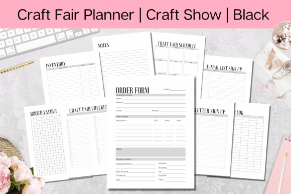 Craft Fair Planner, Craft Show Checklist