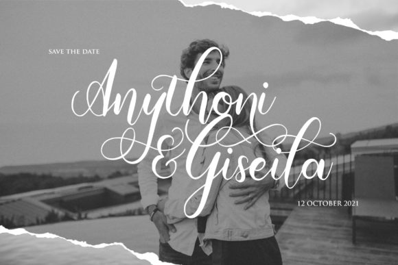 Emila Script Font - Preview 1