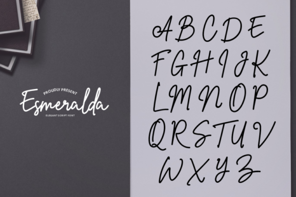 Esmeralda Font - Preview 6