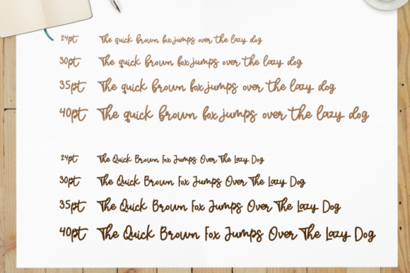 Essenza Font - Preview 5
