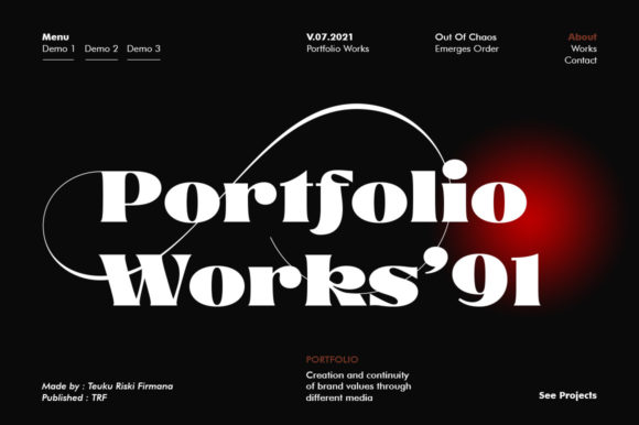 Glosta Font - Preview 2