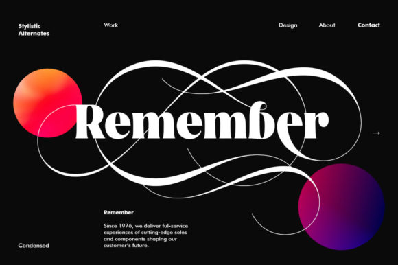 Glosta Font - Preview 6