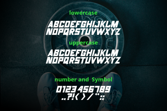 Gymer Font - Preview 2