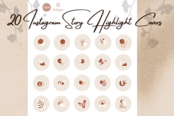Instagram Story Highlight Covers - Boho