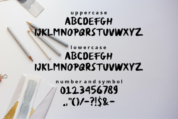 Juxpen Font PNG with transparent background - Preview 1