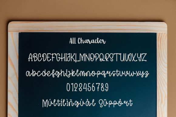 Lemonade Juice Font PNG with transparent background - Preview 3