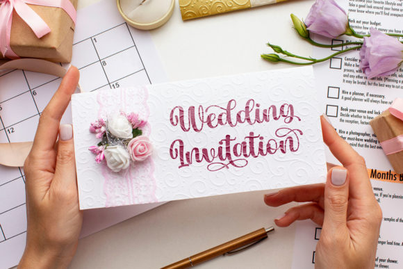 Marlina Garden Font PNG with transparent background - Preview 4