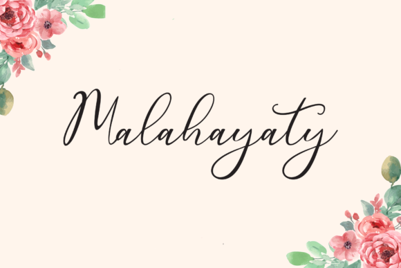 Melatya Font PNG with transparent background - Preview 2