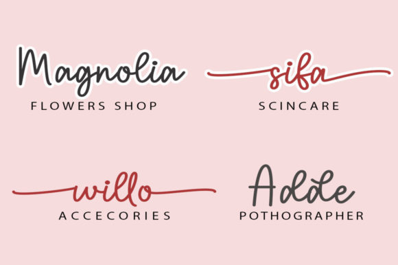 Melly Cute Font PNG with transparent background - Preview 2
